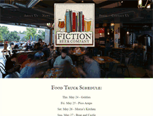 Tablet Screenshot of fictionbeer.com